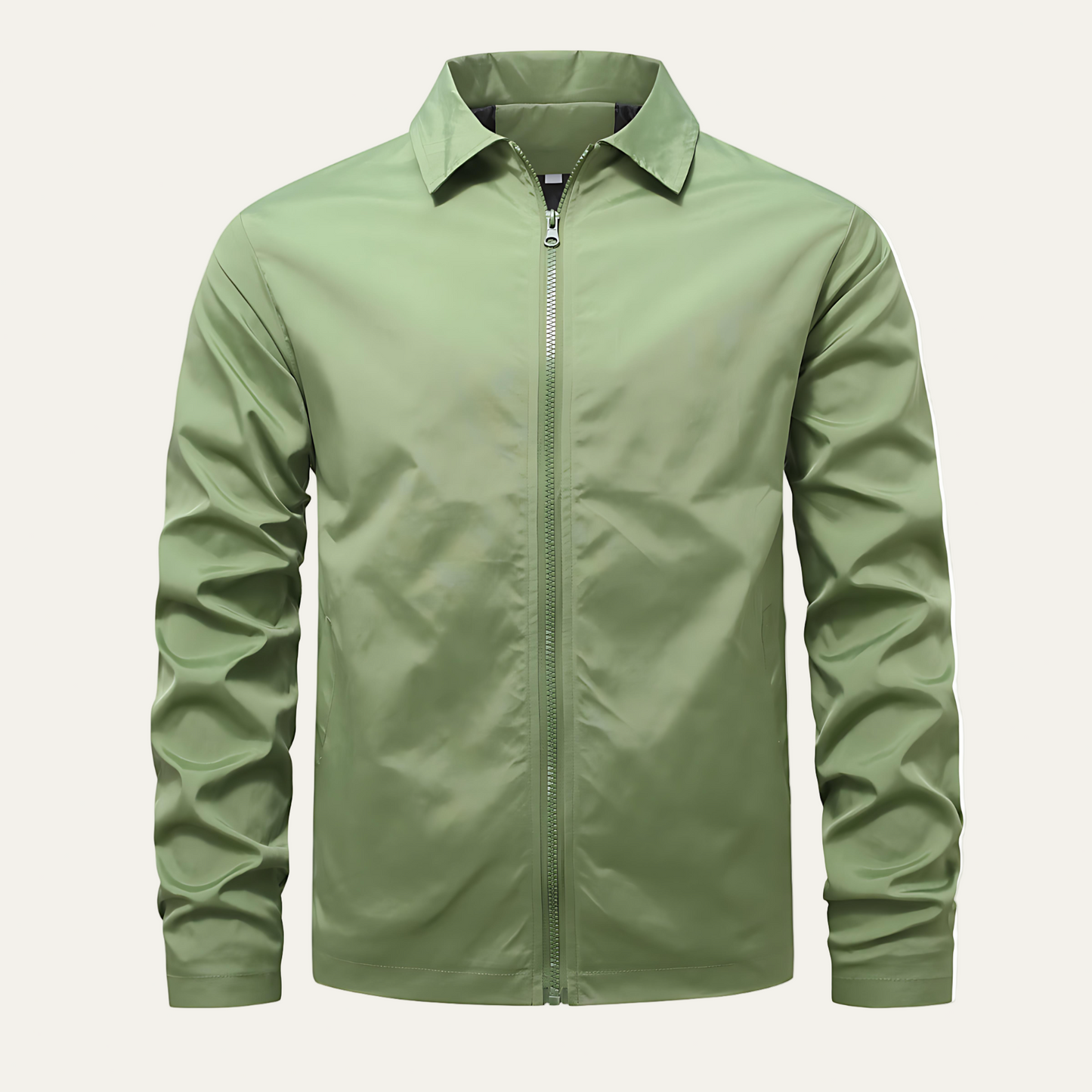 Men’s Minimalist Lightweight Windbreaker Jacket