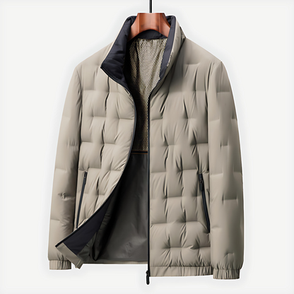 Men’s Square Quilted Lightweight Puffer Jacket