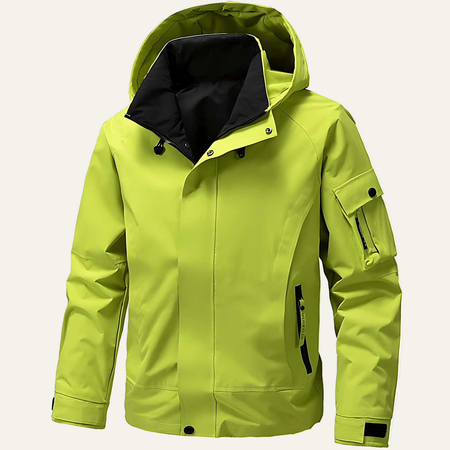 Men’s Hooded Utility Weather Jacket
