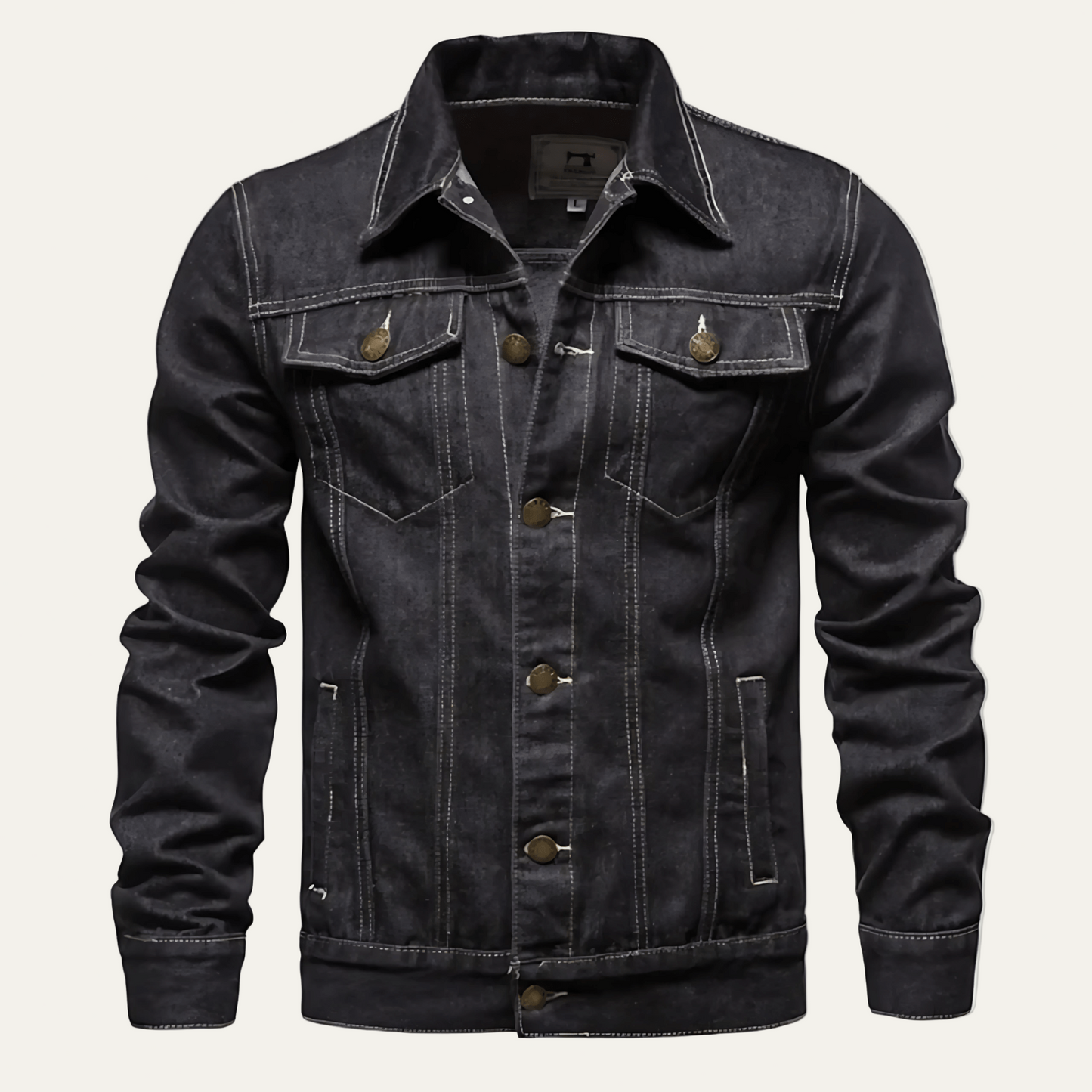 Men’s Classic Tailored Denim Trucker Jacket
