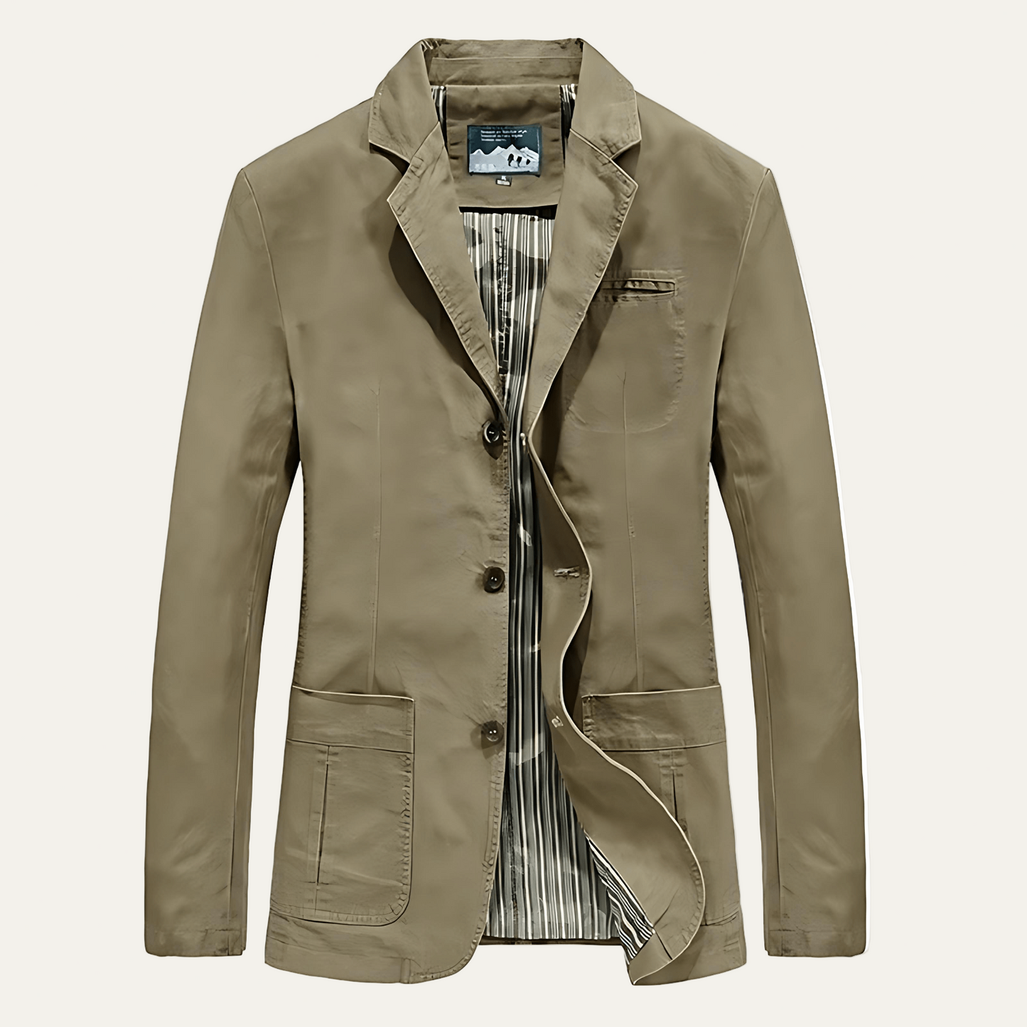 Men’s Casual Three Button Lapel Coat