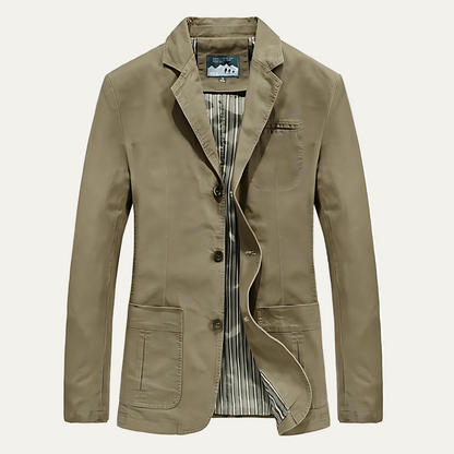 Men’s Casual Three Button Lapel Coat