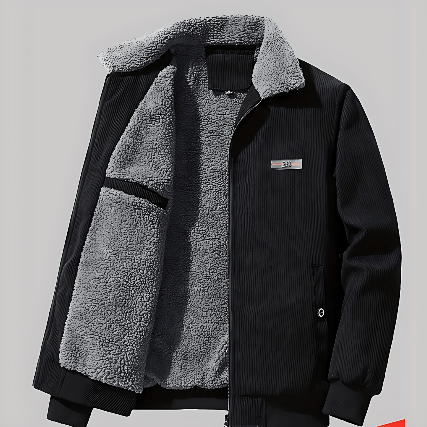 Cevori Vintage Reverse Collar Winter Jacket