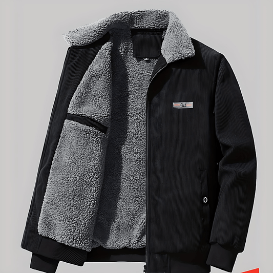 Cevori Vintage Reverse Collar Winter Jacket