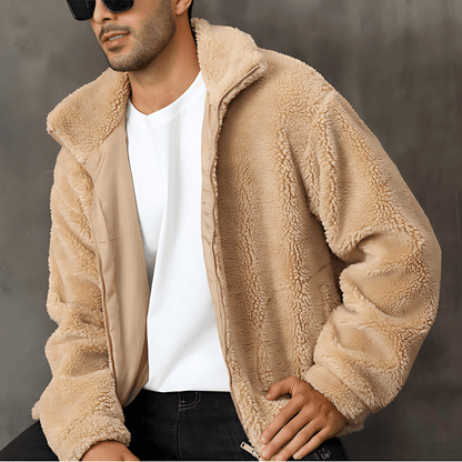 Cevori Warm Fur Lined Design Winter Coat