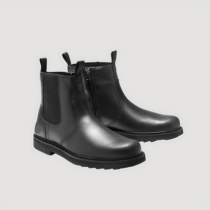 Cevori Waterproof Leather Chelsea Ankle Boots