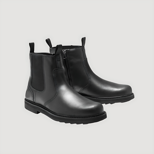 Cevori Waterproof Leather Chelsea Ankle Boots