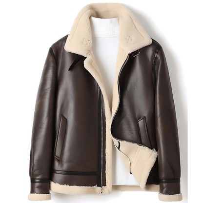 Cevori Winter Bomber Jacket with Warm Lining