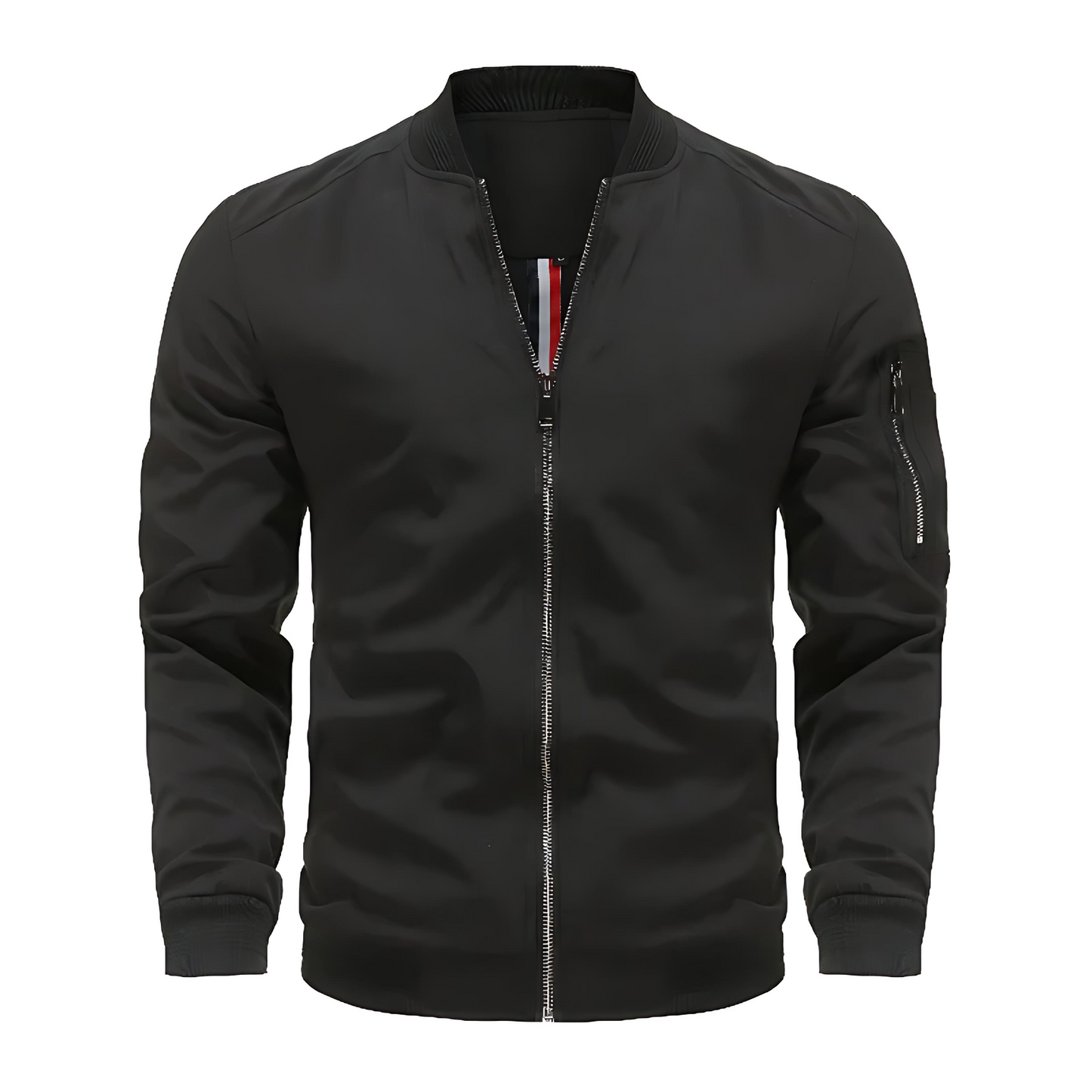 Cevori Winter Bomber Jacket with Zip Closure