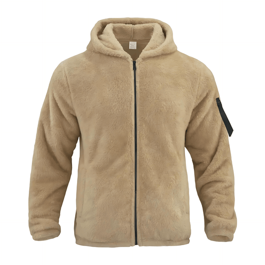 Cevori Winter Wear Hooded Fleece Jacket