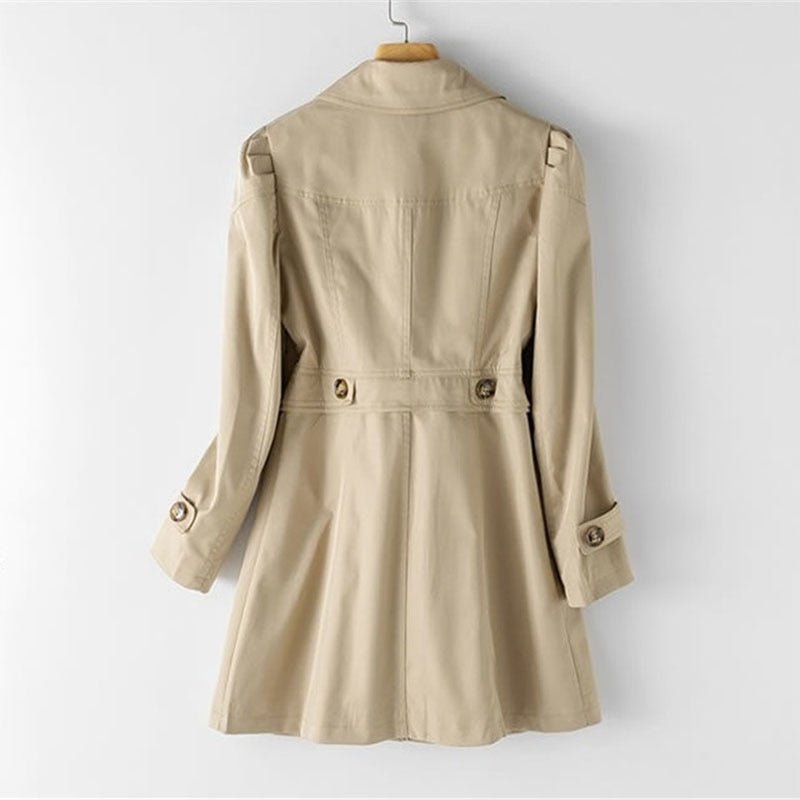 Elevare – Women’s Button-Up Trench Coat