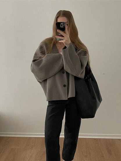 Charee | Women's Oversized Warm Winter Coat