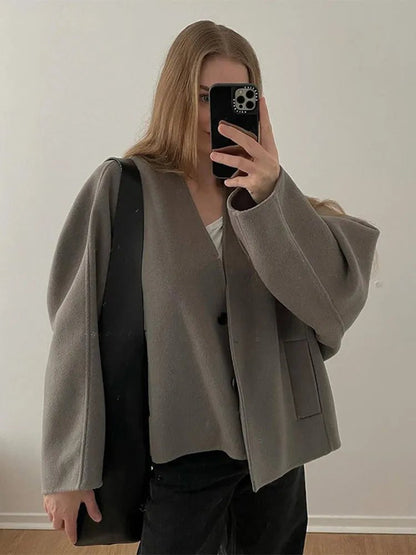 Charee | Women's Oversized Warm Winter Coat