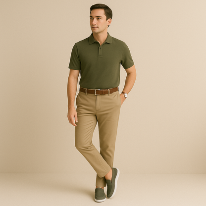 The Biarritz Suede Loafers for Men