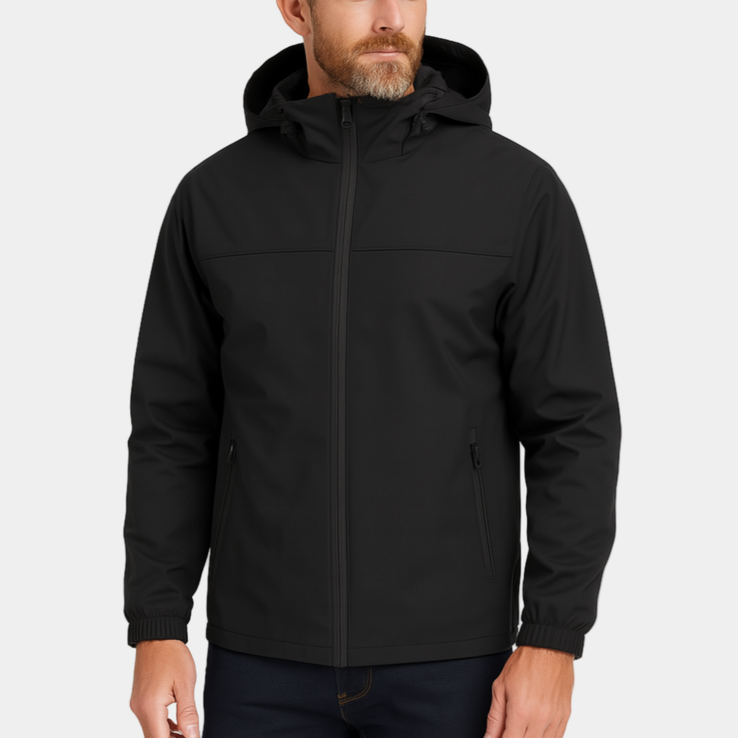 Waterproof Men's Hooded Windbreaker Jacket - BritishElegance