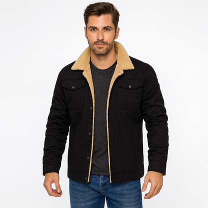 Men’s Sherpa Collar Trucker Jacket