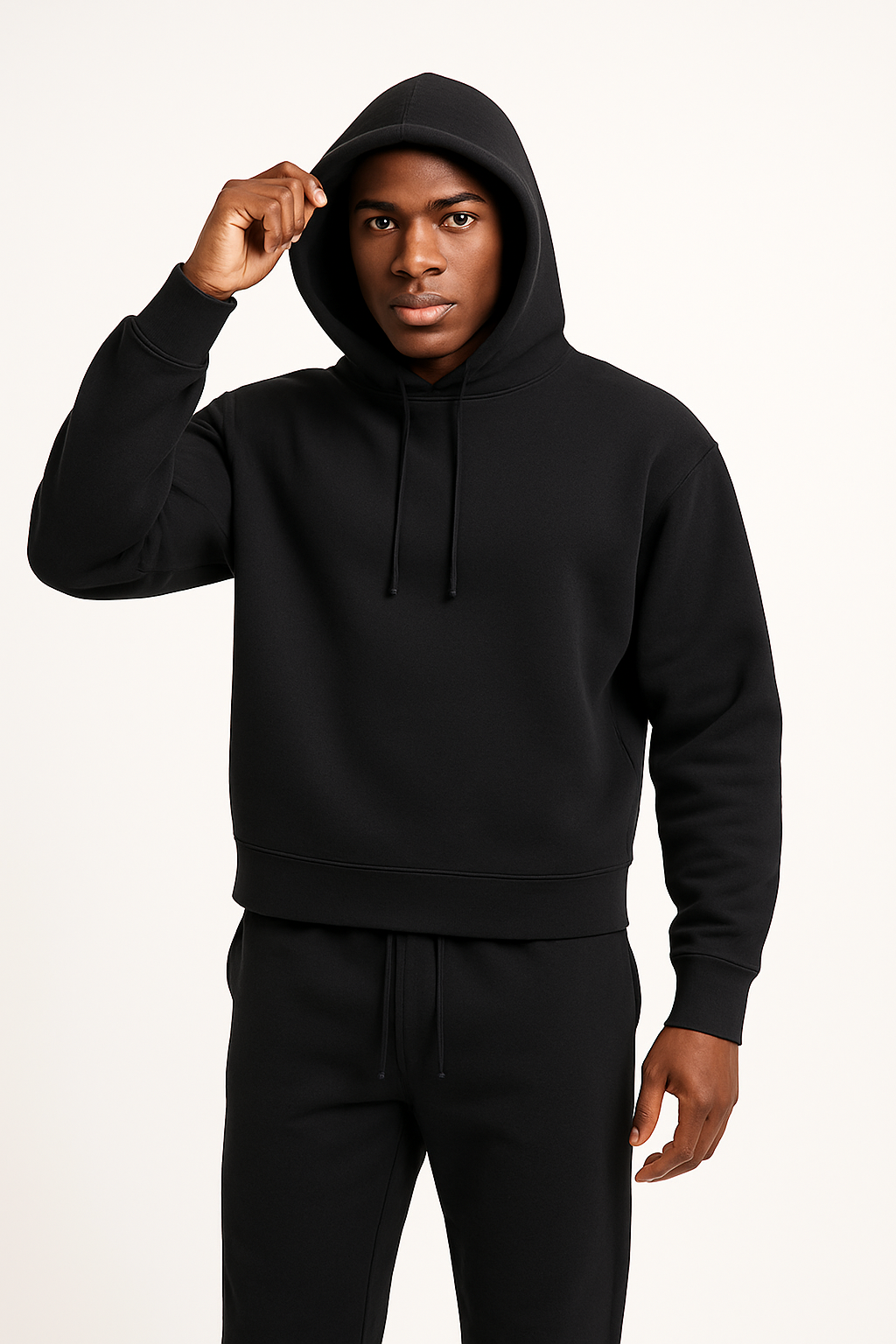 Comfortable Men's Casual Hooded Sweatshirt - BritishElegance