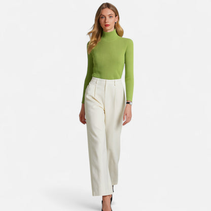 Cassy | Women’s Turtleneck Sweater | Knitted
