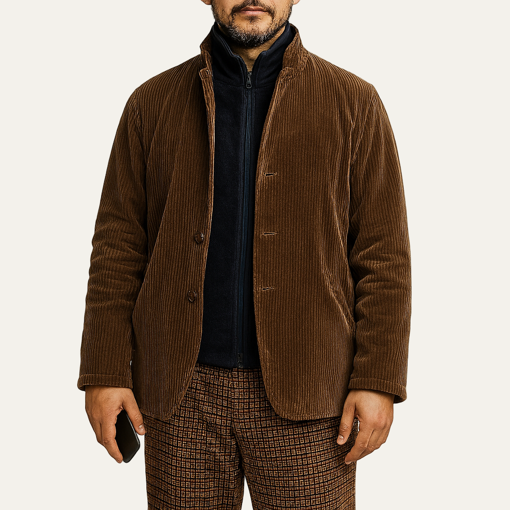 Men’s Retro Casual Warm Winter Jacket