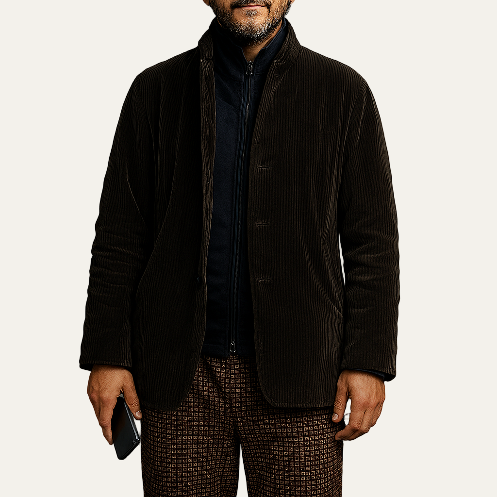 Men’s Retro Casual Warm Winter Jacket
