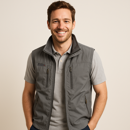Lightweight Men's Summer Vest Jacket