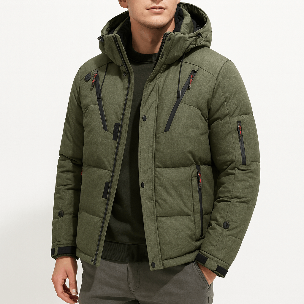 Padded Hooded Winter Jacket