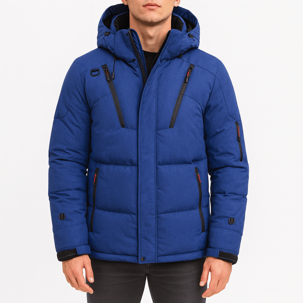Padded Hooded Winter Jacket