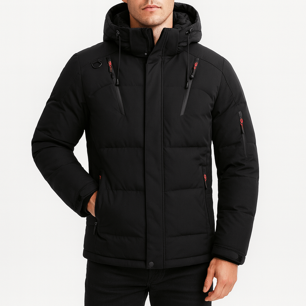 Padded Hooded Winter Jacket