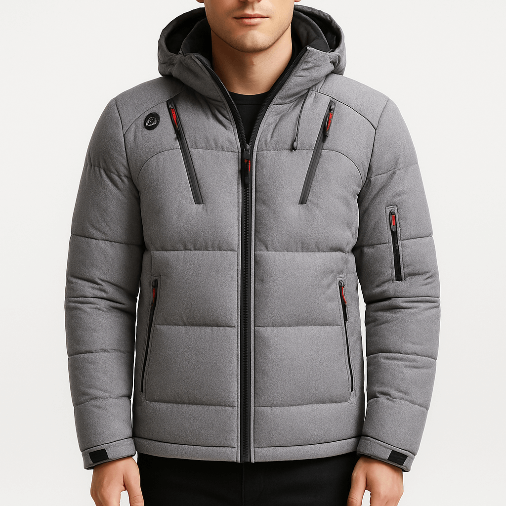 Padded Hooded Winter Jacket