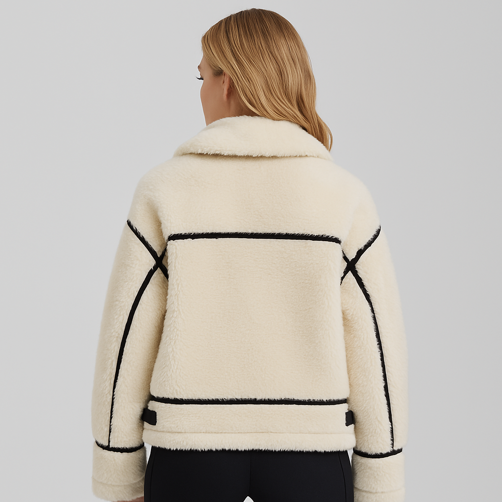 Raiza | Fleece Jacket - Oversized Zip-Up Autumn Outerwear for Women