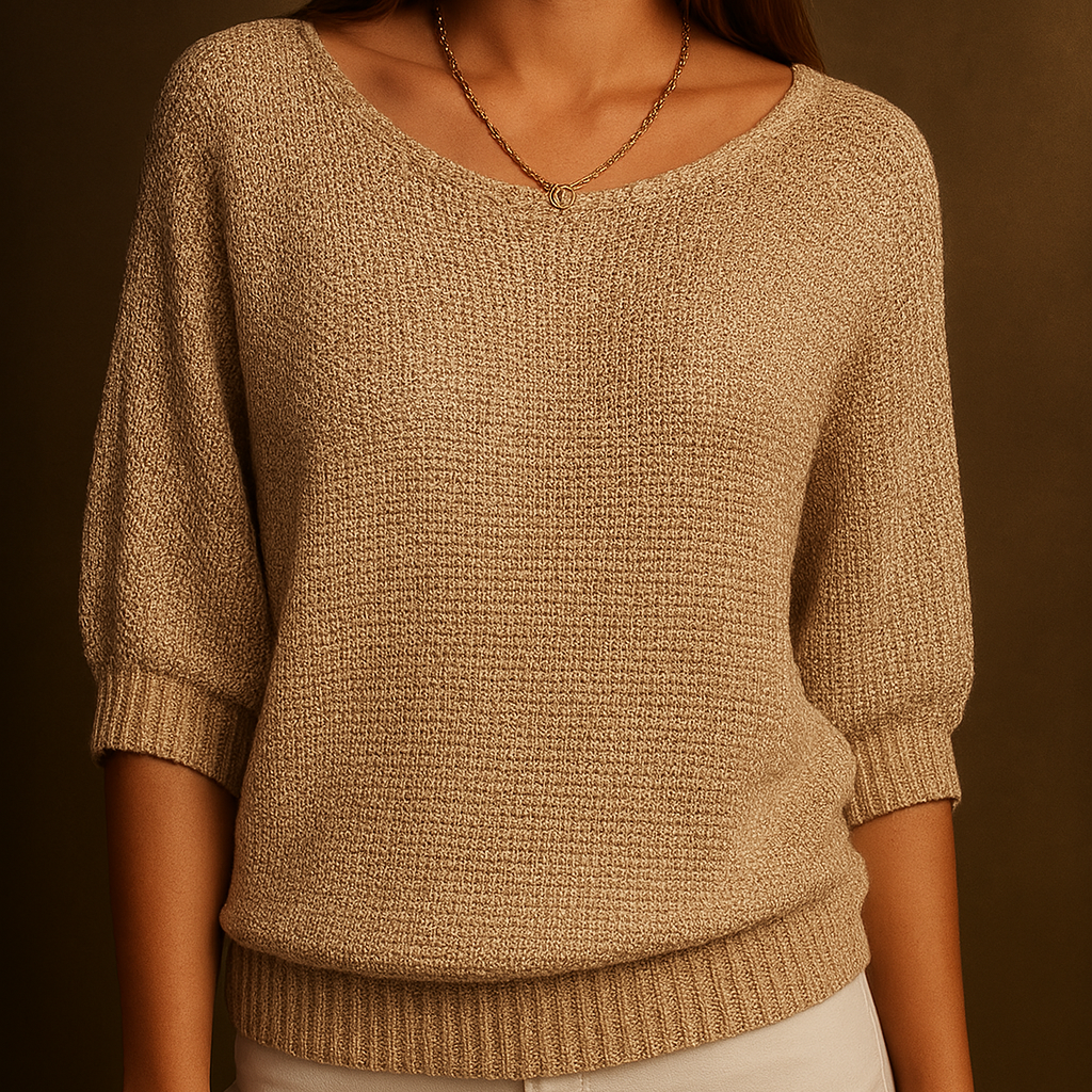 Cozy Fleece Pullover Sweater for Ladies - BritishElegance