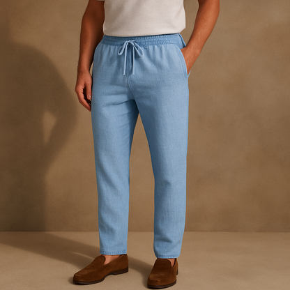 The Portofino Linen Trousers – Casual Summer Fit for Men