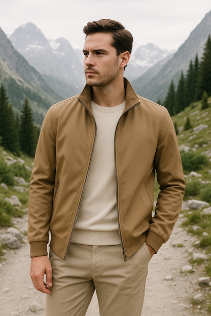 Giovanni - Classic Men’s Lightweight Jacket
