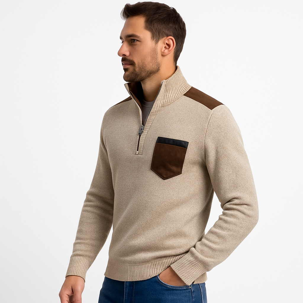 Men’s Utility Quarter Zip Sweater