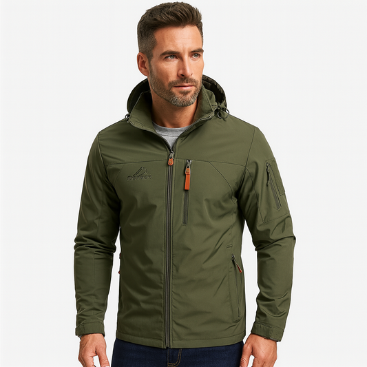 Men’s Outdoor Hooded Waterproof Jacket