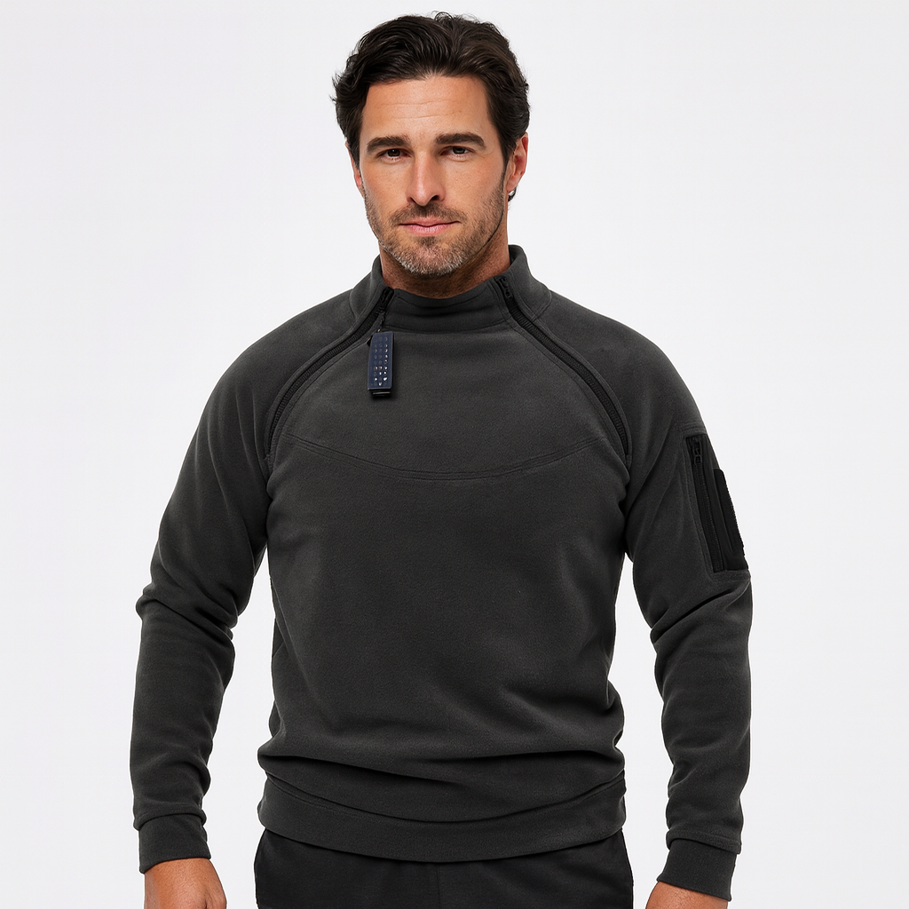 Men’s Technical Fleece Mock Neck Pullover