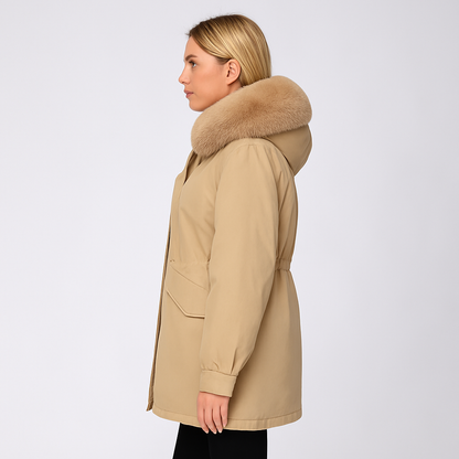 Zeyrina | AeroShield Outerwear - Stylish Weatherproof Oversized Parka Jacket