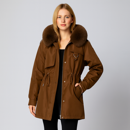 Zeyrina | AeroShield Outerwear - Stylish Weatherproof Oversized Parka Jacket