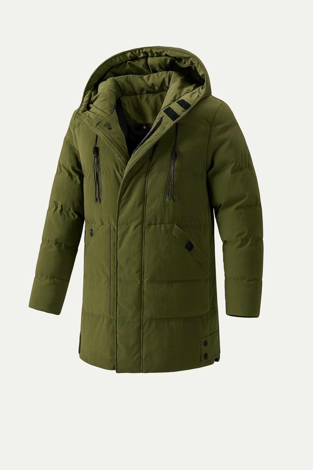 Men’s Thicken Hooded Winter Down Coat