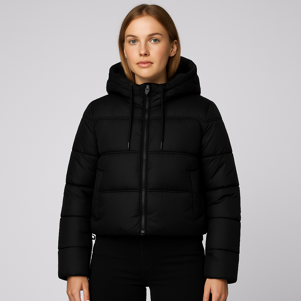 Georgia | Puffer Jacket - Casual Hooded Quilted Winter Outerwear for Women