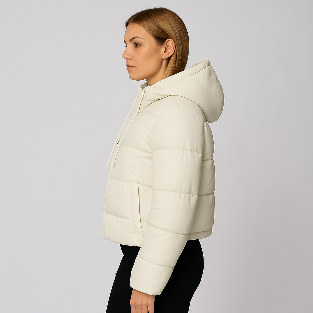 Georgia | Puffer Jacket - Casual Hooded Quilted Winter Outerwear for Women