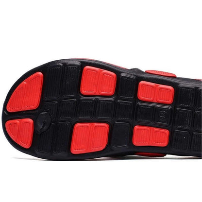 Massage Flip Flops Sport - Orthopaedic Sandal Red