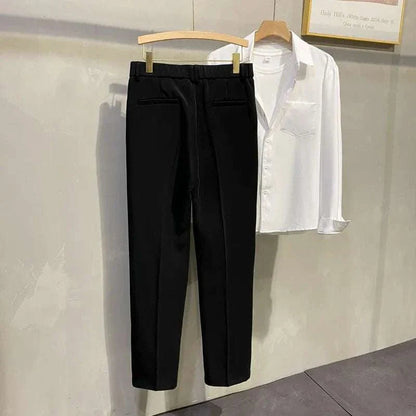 Chino Pants - Polyester Blend Straight Cut & Easy Movement