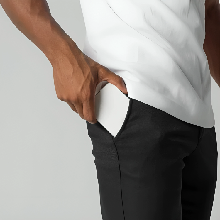 Chino Trouser - Roomy Hip Tapered Leg & Flexible Shape Fit