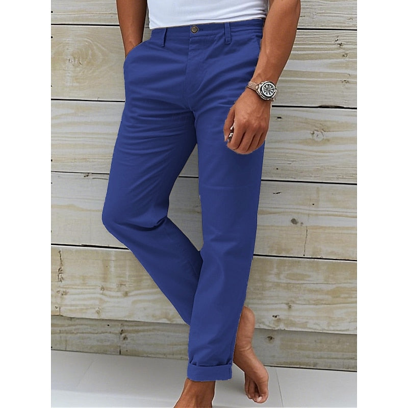 Chinos - Durable Blend Cut And Soft Waistband Comfort