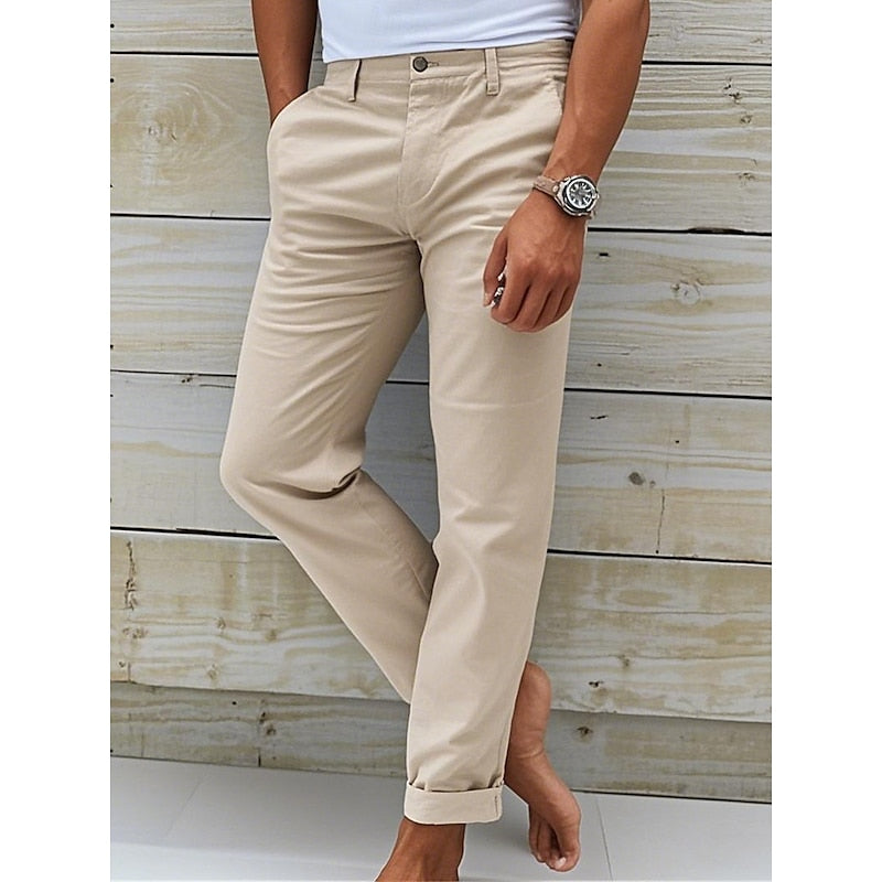 Chinos - Durable Blend Cut And Soft Waistband Comfort