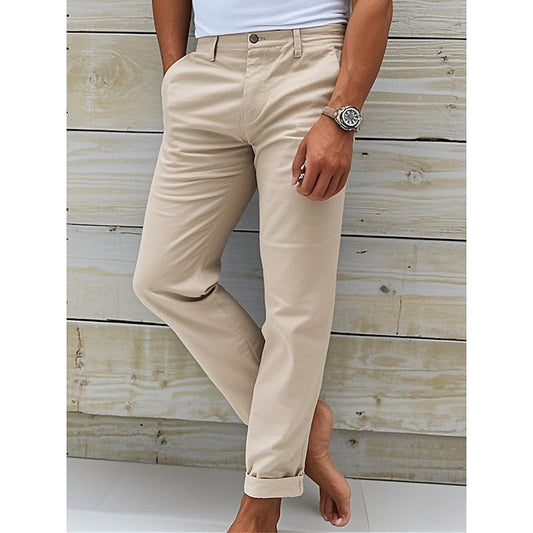 Chinos - Durable Blend Cut And Soft Waistband Comfort