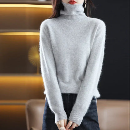 Chloe – Women's Chic Knit Turtleneck Pullover