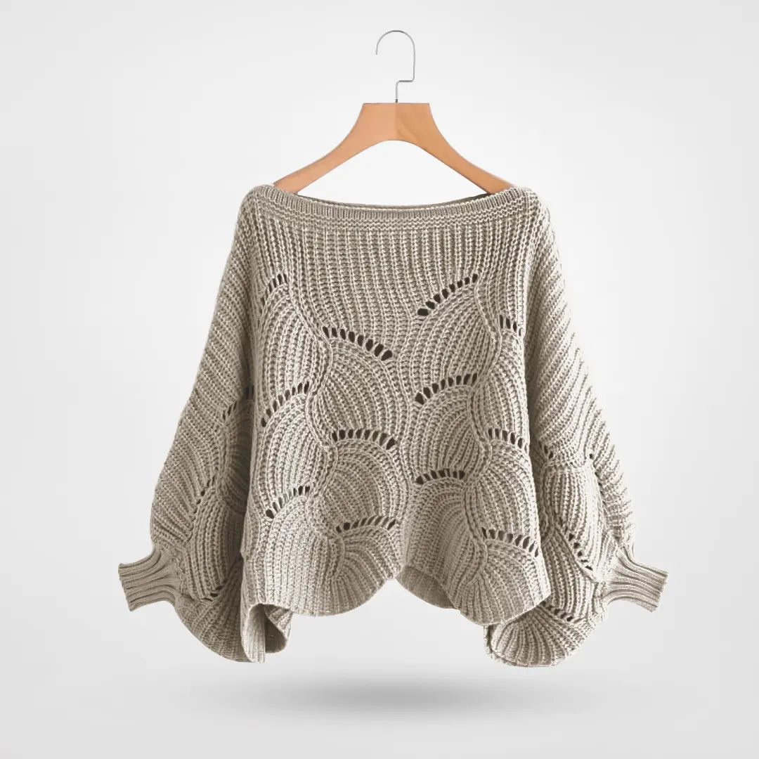 Christine – Women Crochet Oversized Sweater