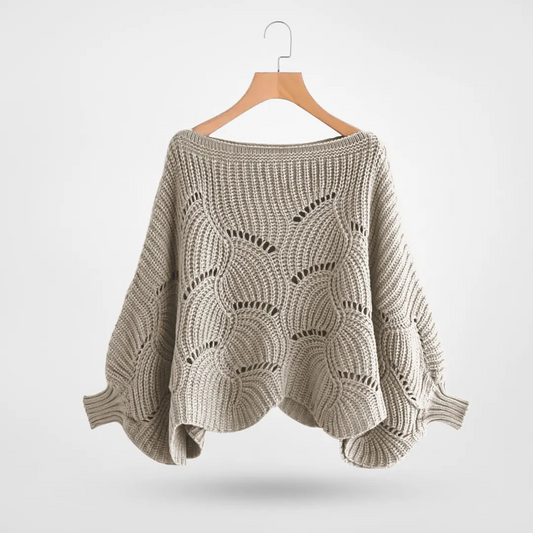 Christine – Women Crochet Oversized Sweater